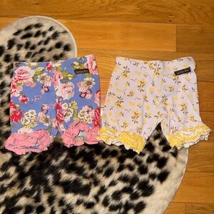 Matilda Jane Girls' Floral and Lemon Print Shorts Set